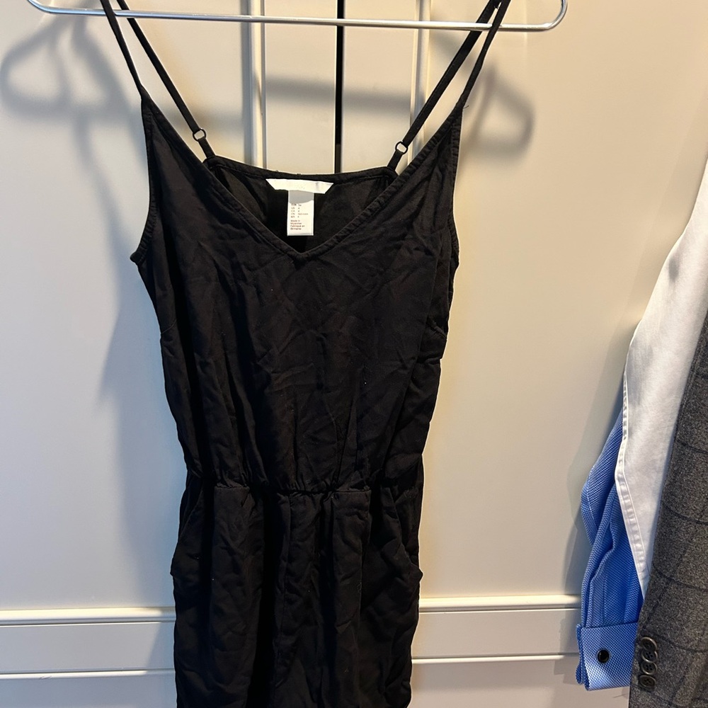 H&M Black Romper